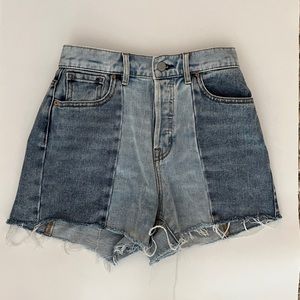Pacsun two-toned denim vintage shorts